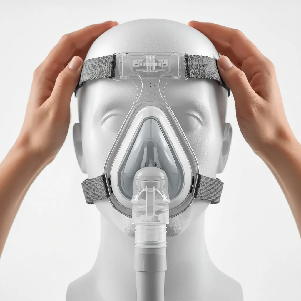 como ajustar a máscara cpap corretamente