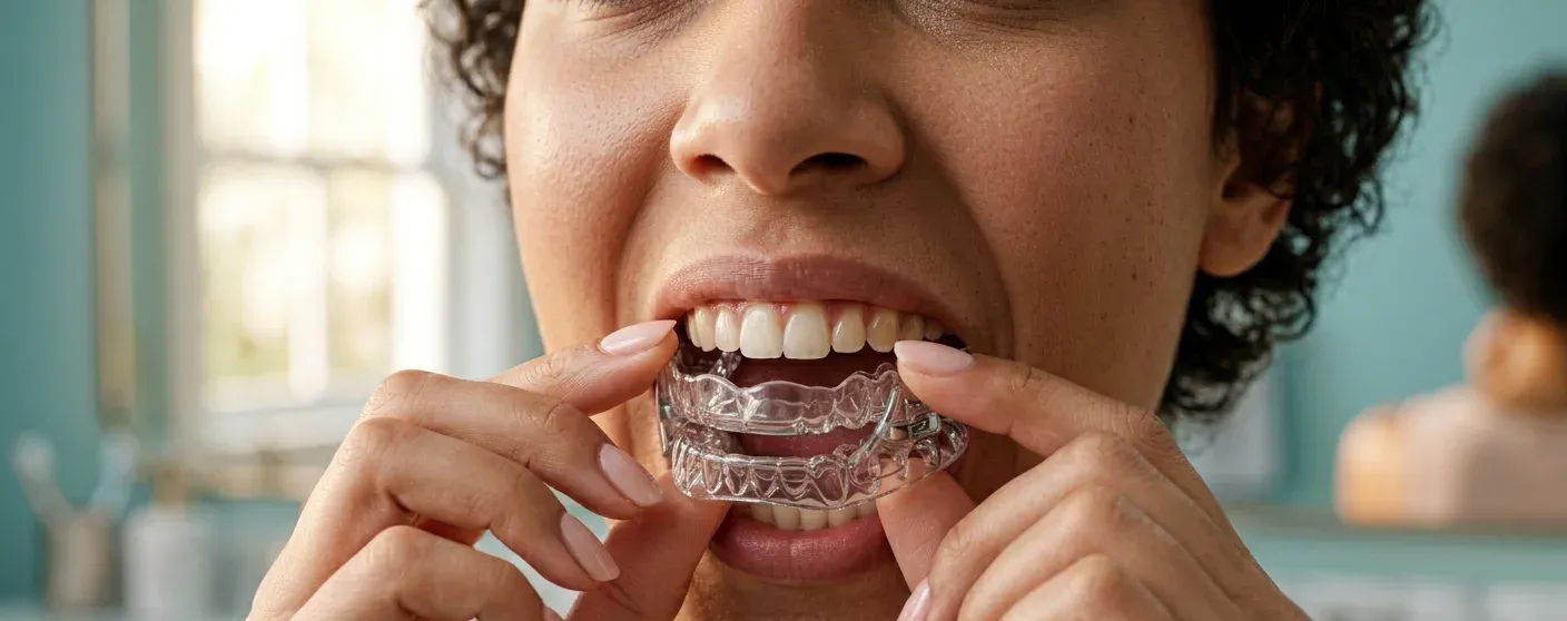 como colocar aparelho intraoral para ronco