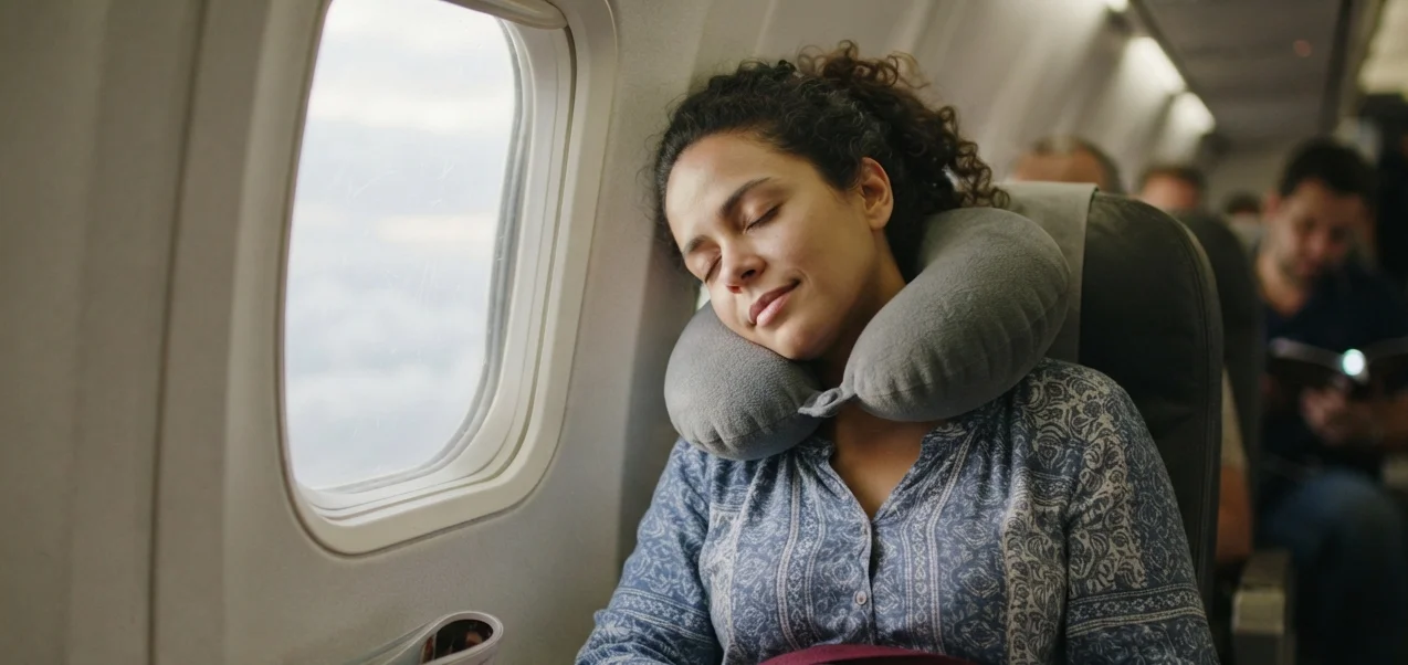 Ronco em Viagem: Como Dormir Bem no Avião e no Hotel