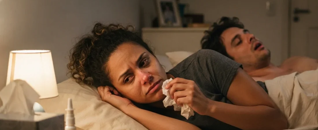 Ronco por Resfriado ou Alergia: Quando é Temporário e Quando Vira Hábito